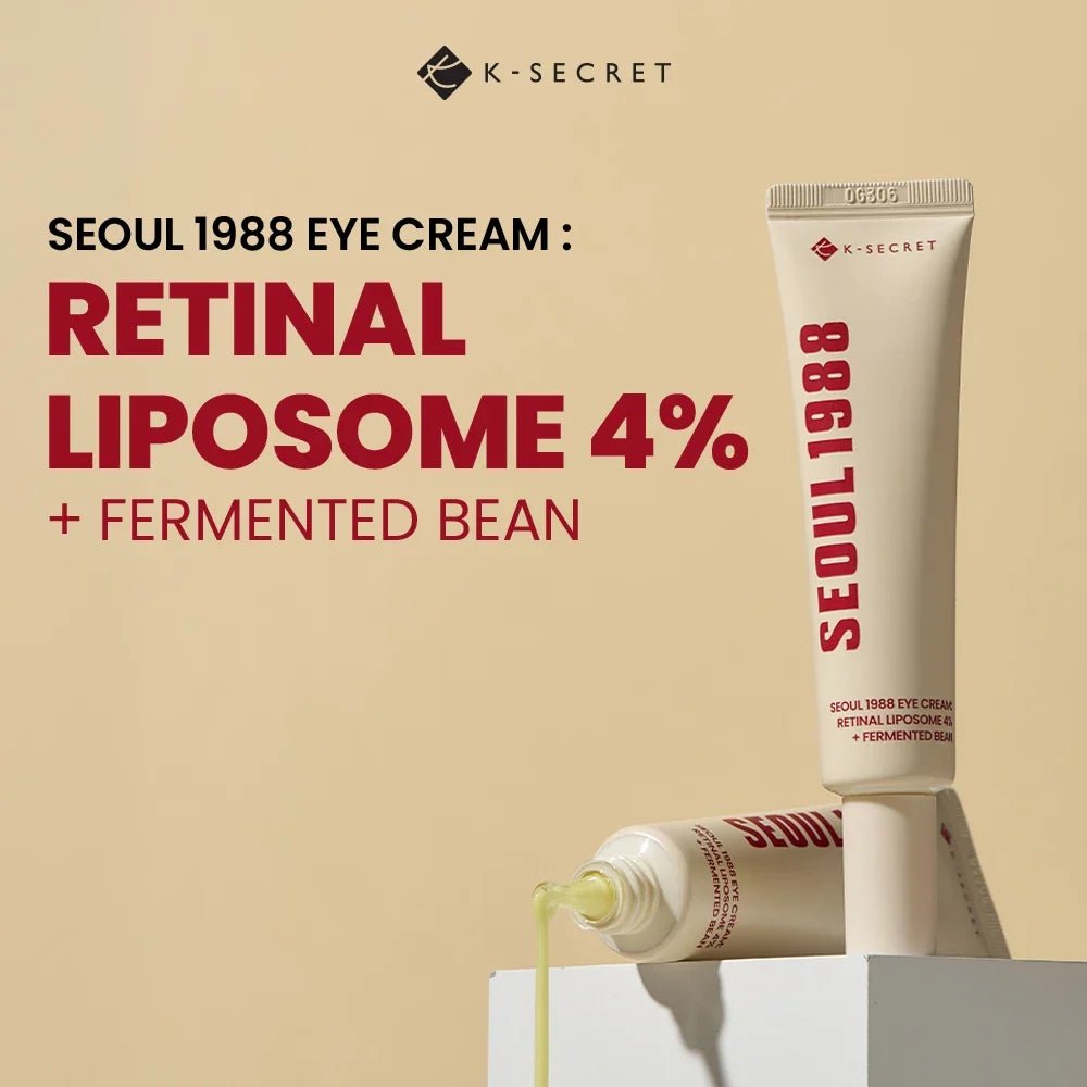 SEOUL 1988 Eye Cream : Retinal Liposome 4% + Fermented Bean - 30ml