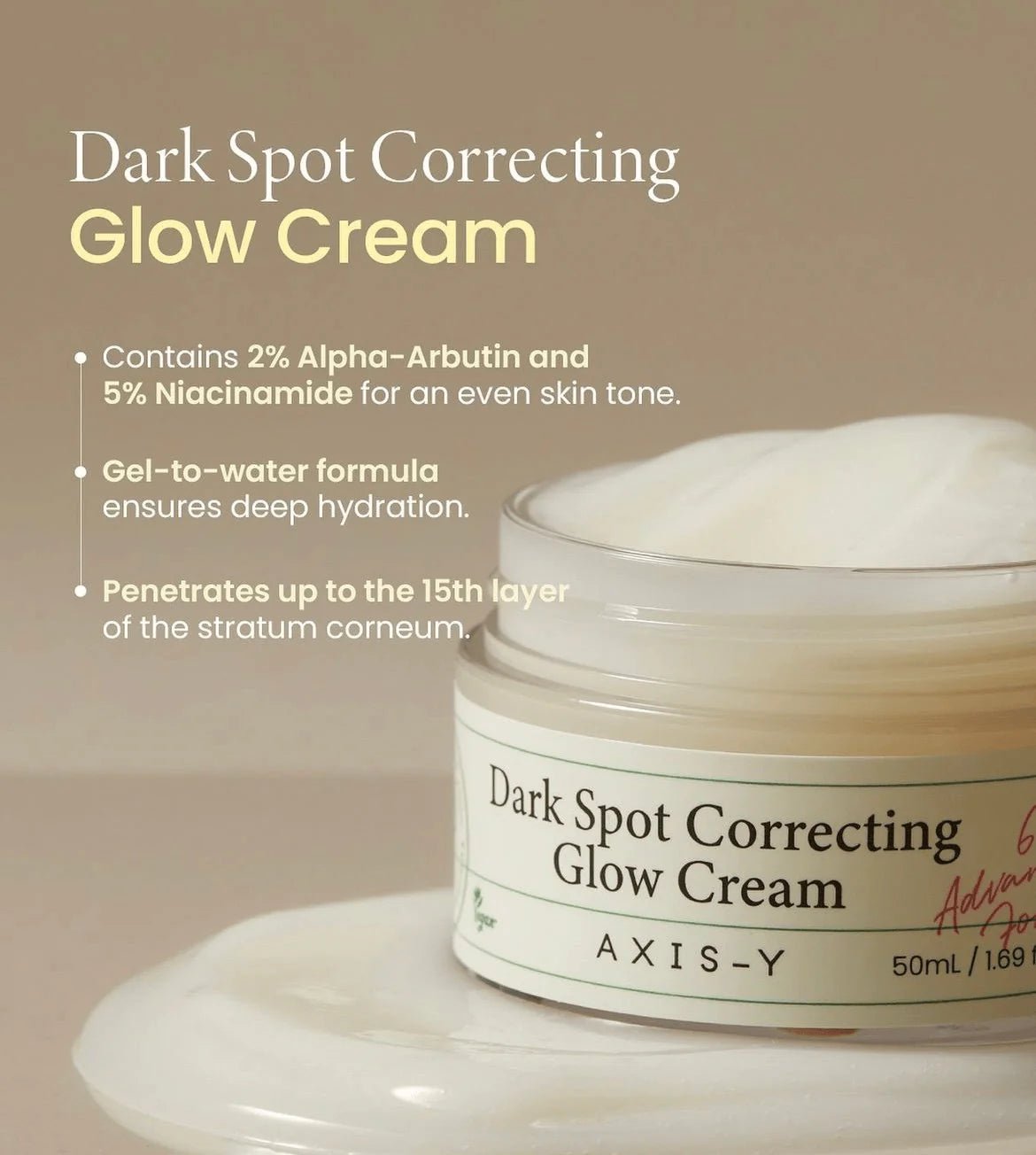 Dark Spot Correcting Glow Cream - 50ml