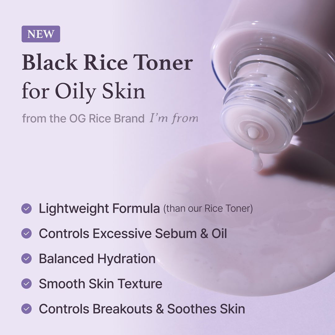 I'M FROM Black Rice Toner – 150ml