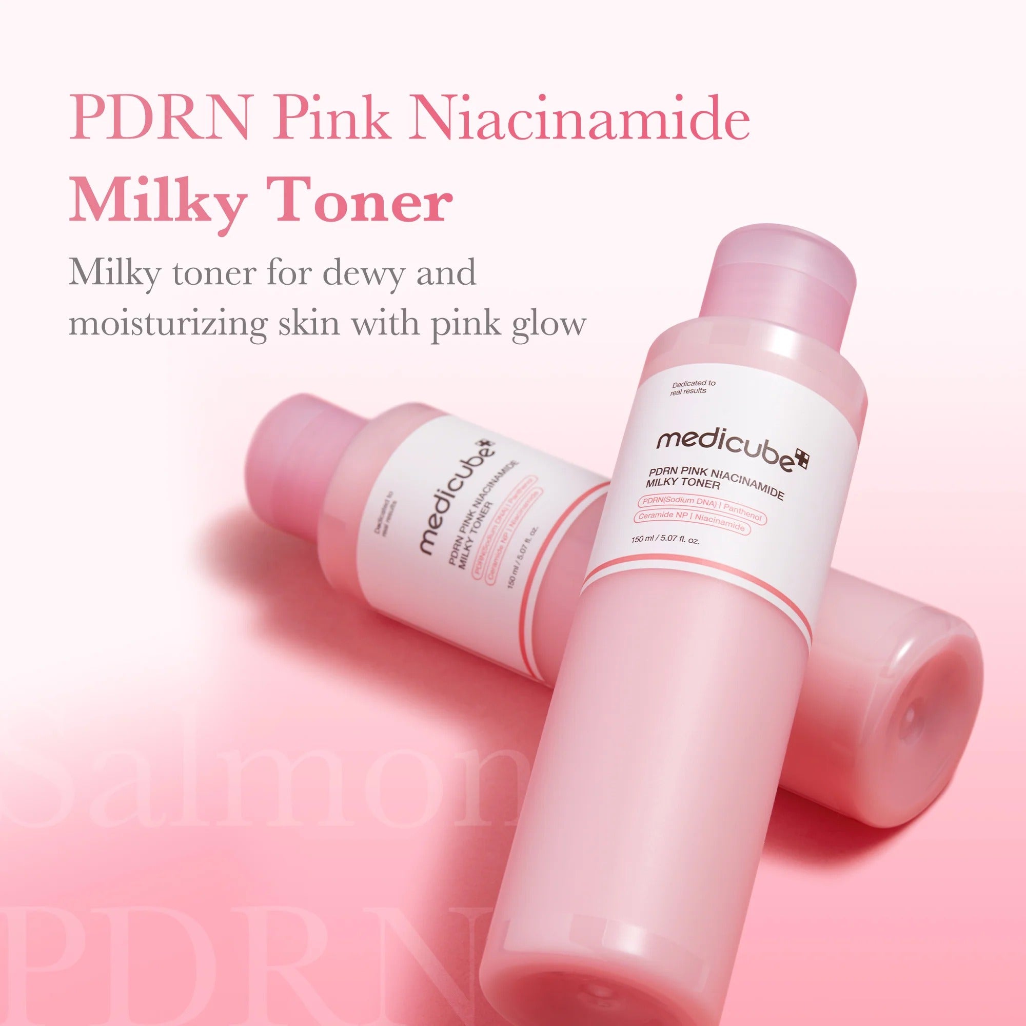 MEDICUBE PDRN PINK NIACINAMIDE MILKY TONER 150ML