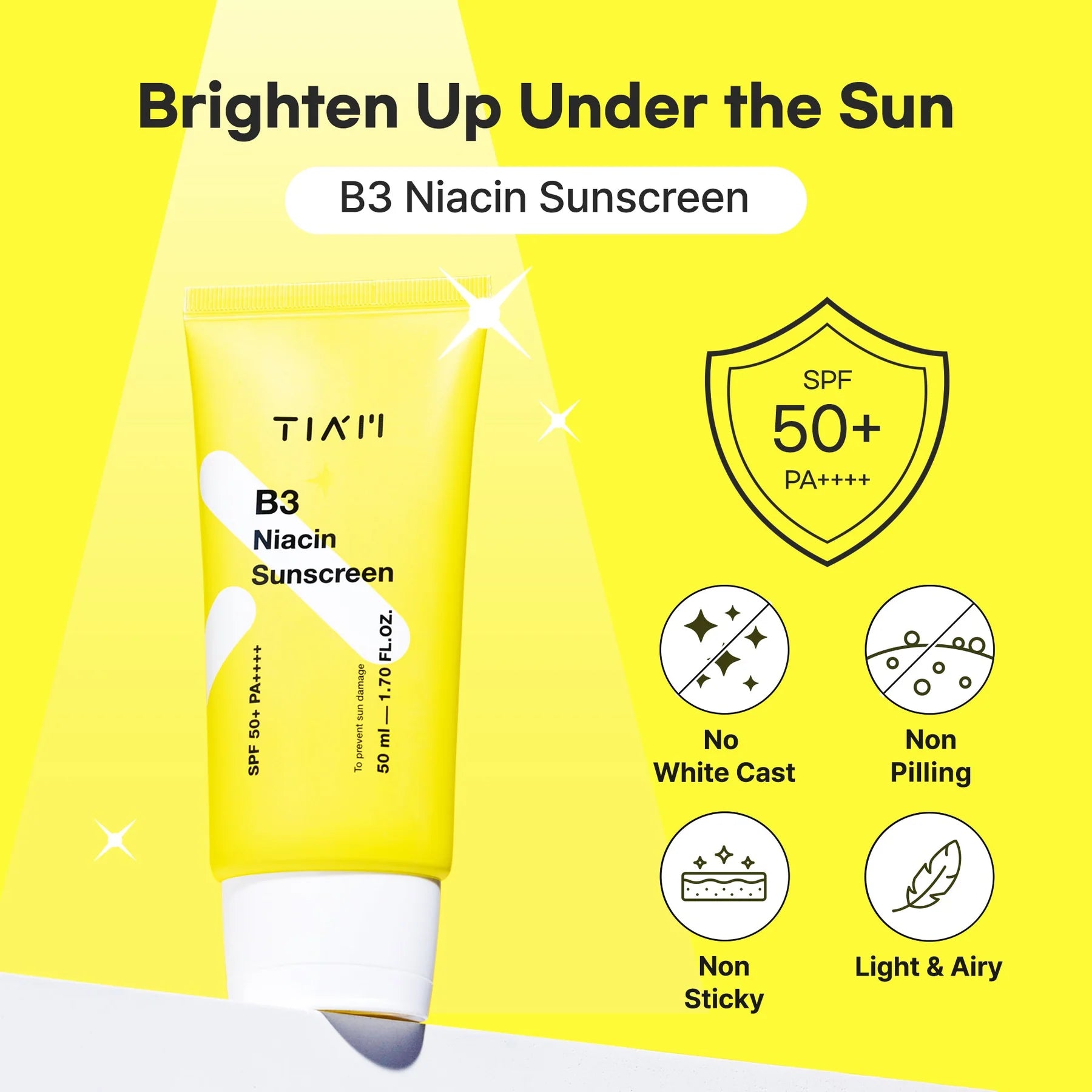 TIAII B3 NIACIN SUNSCREEN SPF 50ML